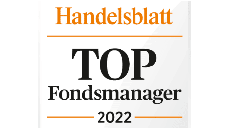 Handelsblatt-Auszeichnung TOP Fondsmanager 2022